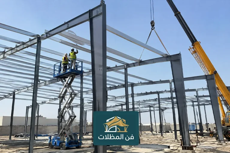 انشاء هناجر مستودعات الشرقية: مقاول هناجر حديد وساندوتش بانل بأفضل الأسعار