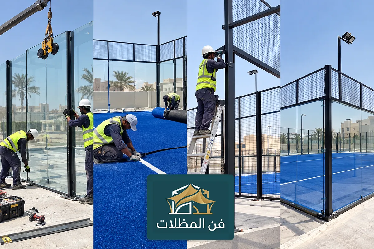 تكلفة انشاء ملعب رياضة البادل بالسعودية